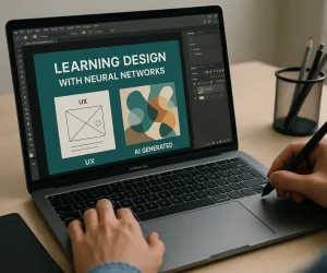 Обучение дизайну с помощью нейросетей: Photoshop, UX и генеративная графика